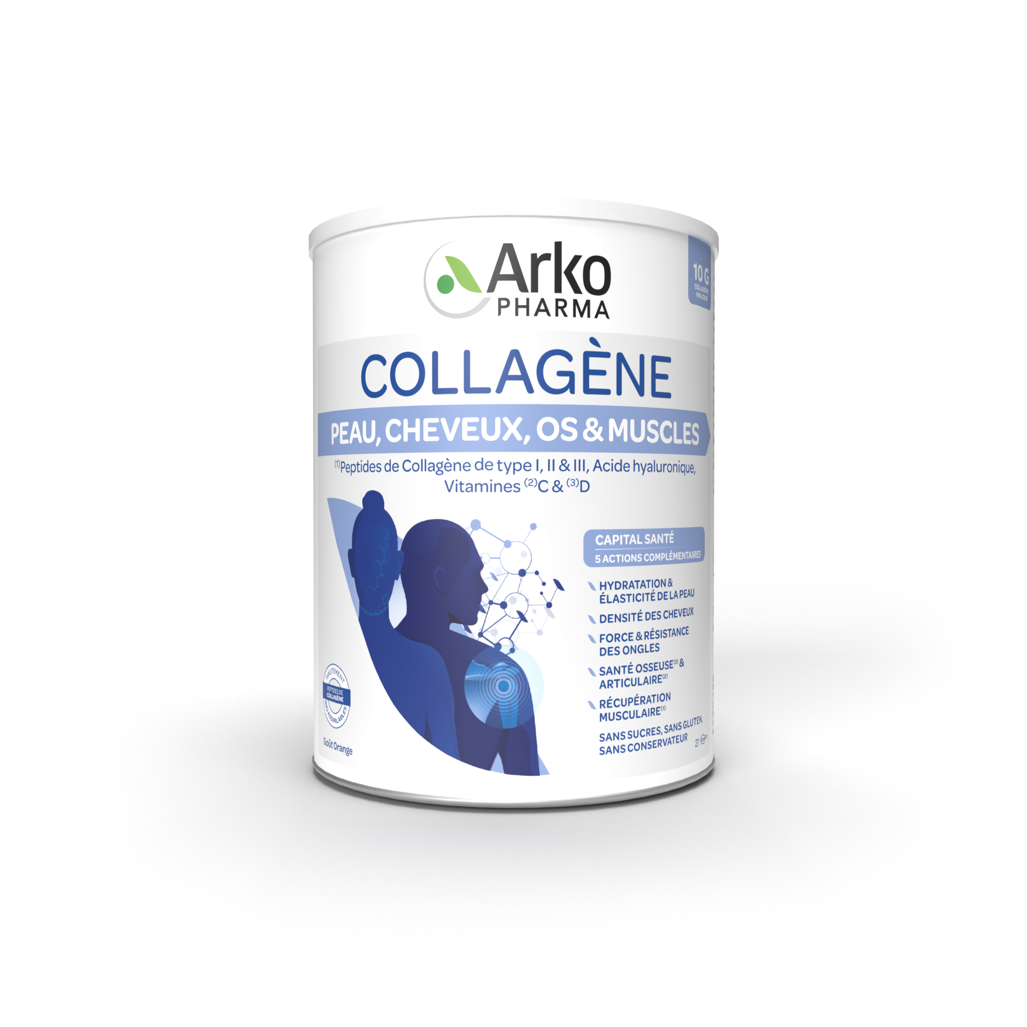 Collagène Peau, Cheveux, Os & Muscles image