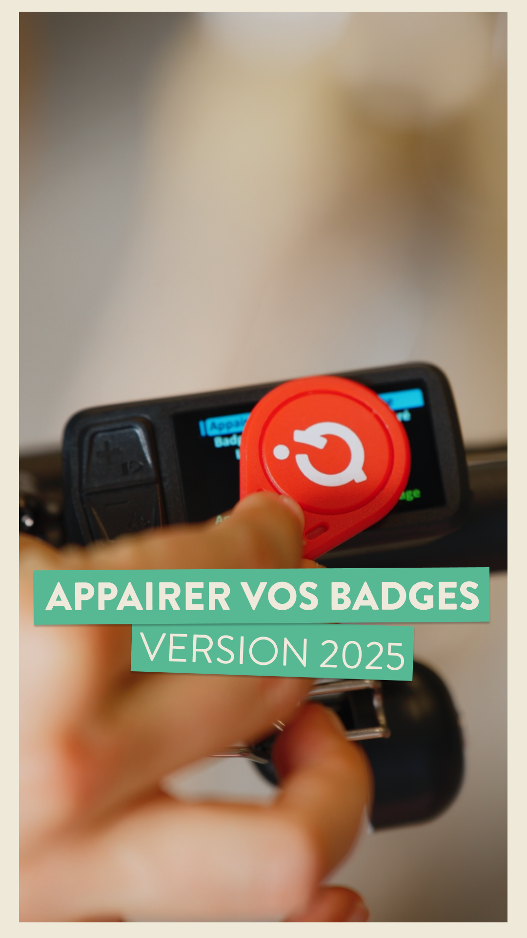 Appairer vos badges (version 2025)