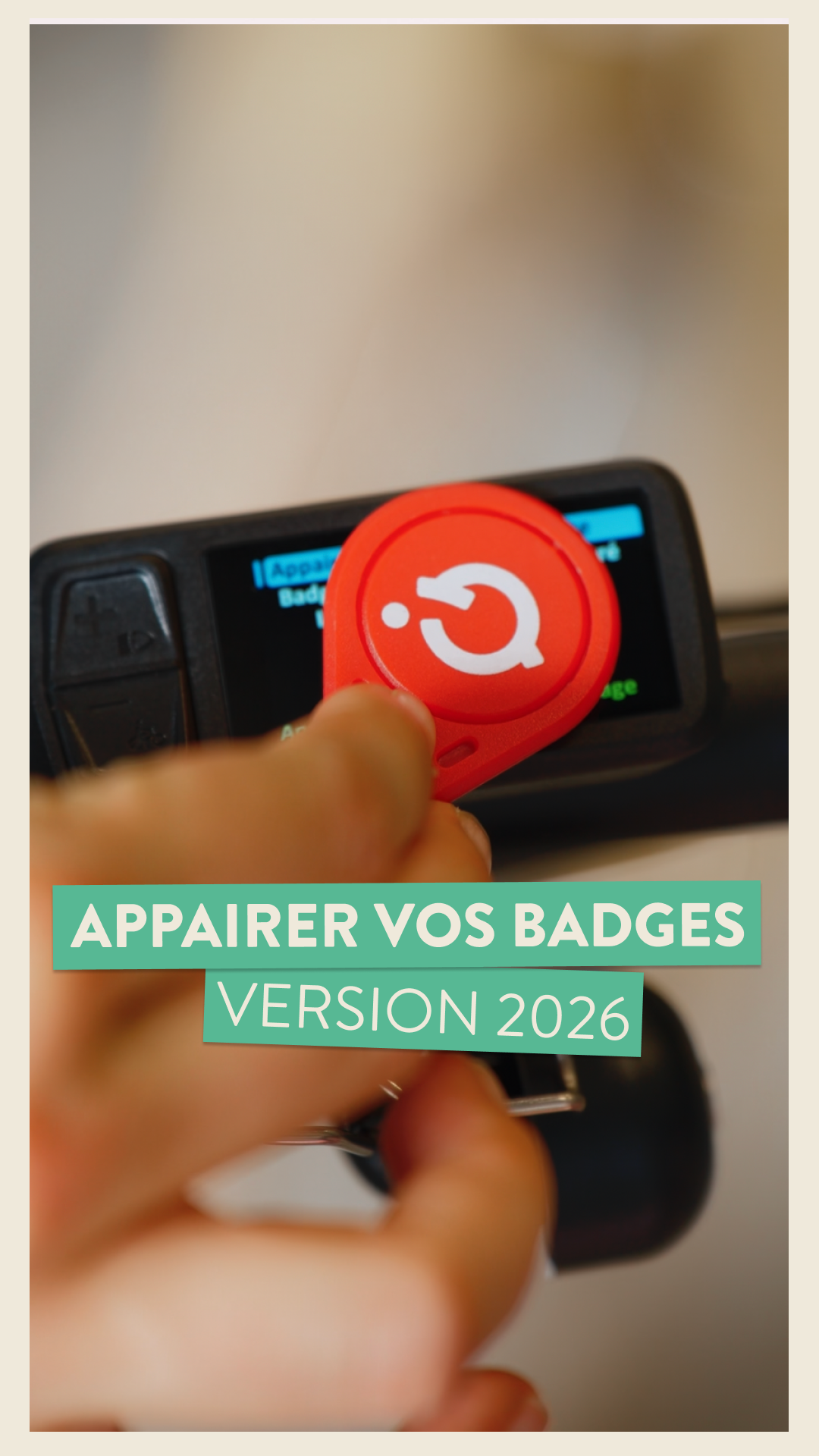 Appairer vos badges (version 2026) 