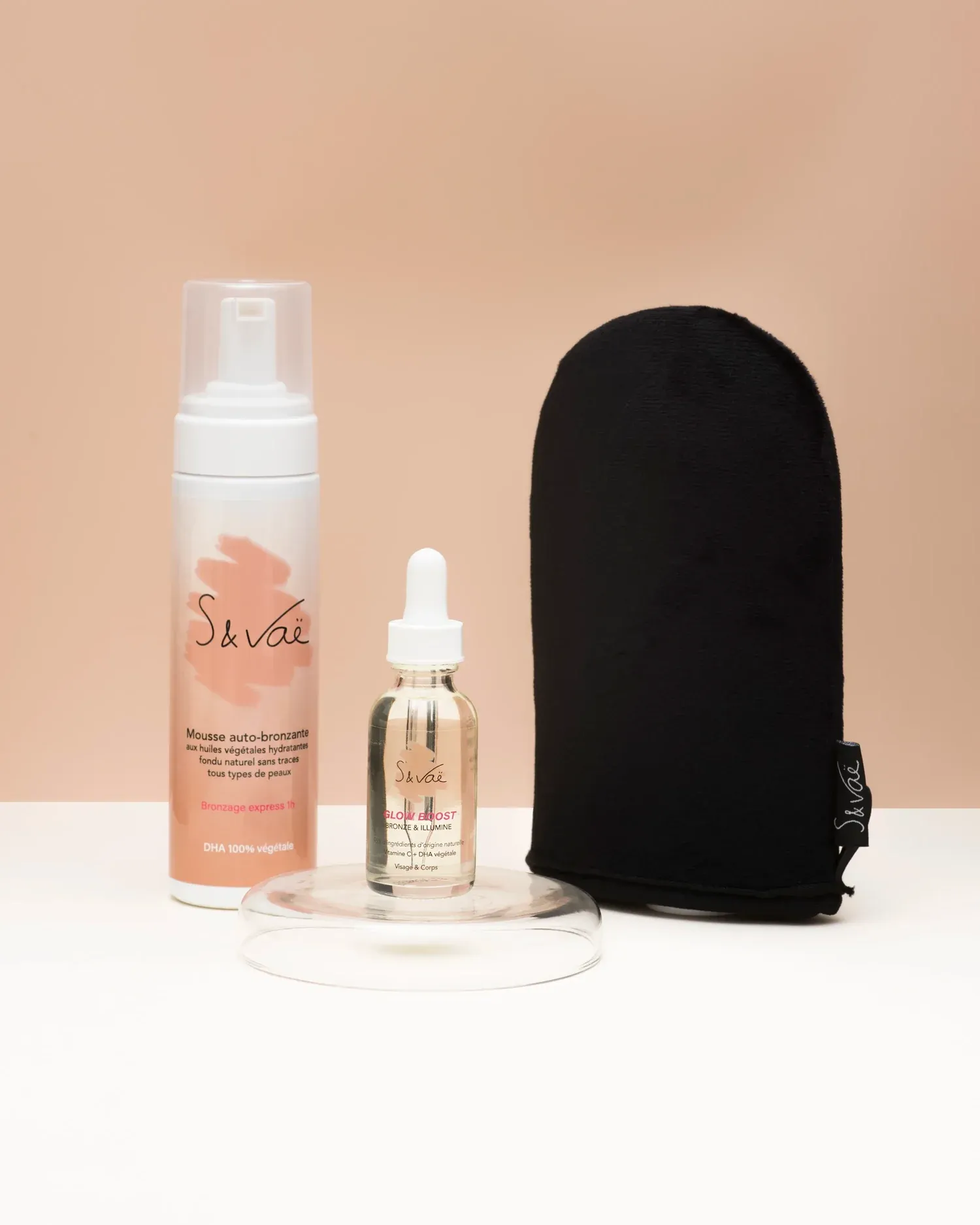Kit tan & glow
