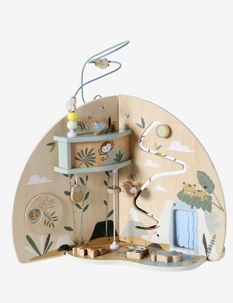 Le monde des animaux en bois