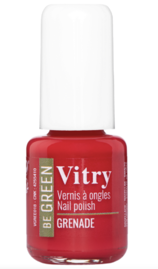 Vernis Be Green : teintes rouges