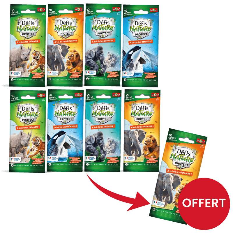 Pack : 8 boosters + 1 offert