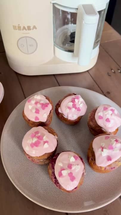 Muffins aux framboises