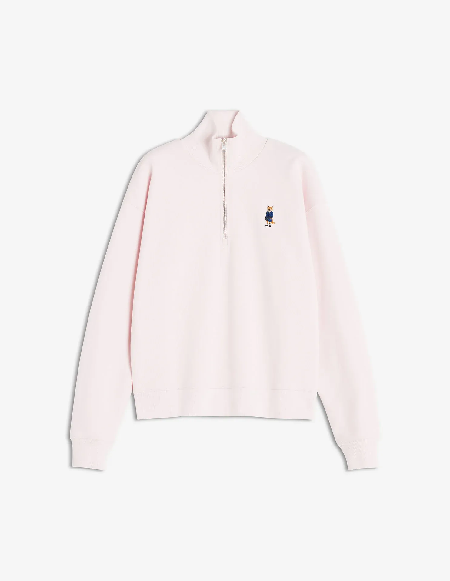 DRESSED FOX HALF ZIP SWEATSHIRT